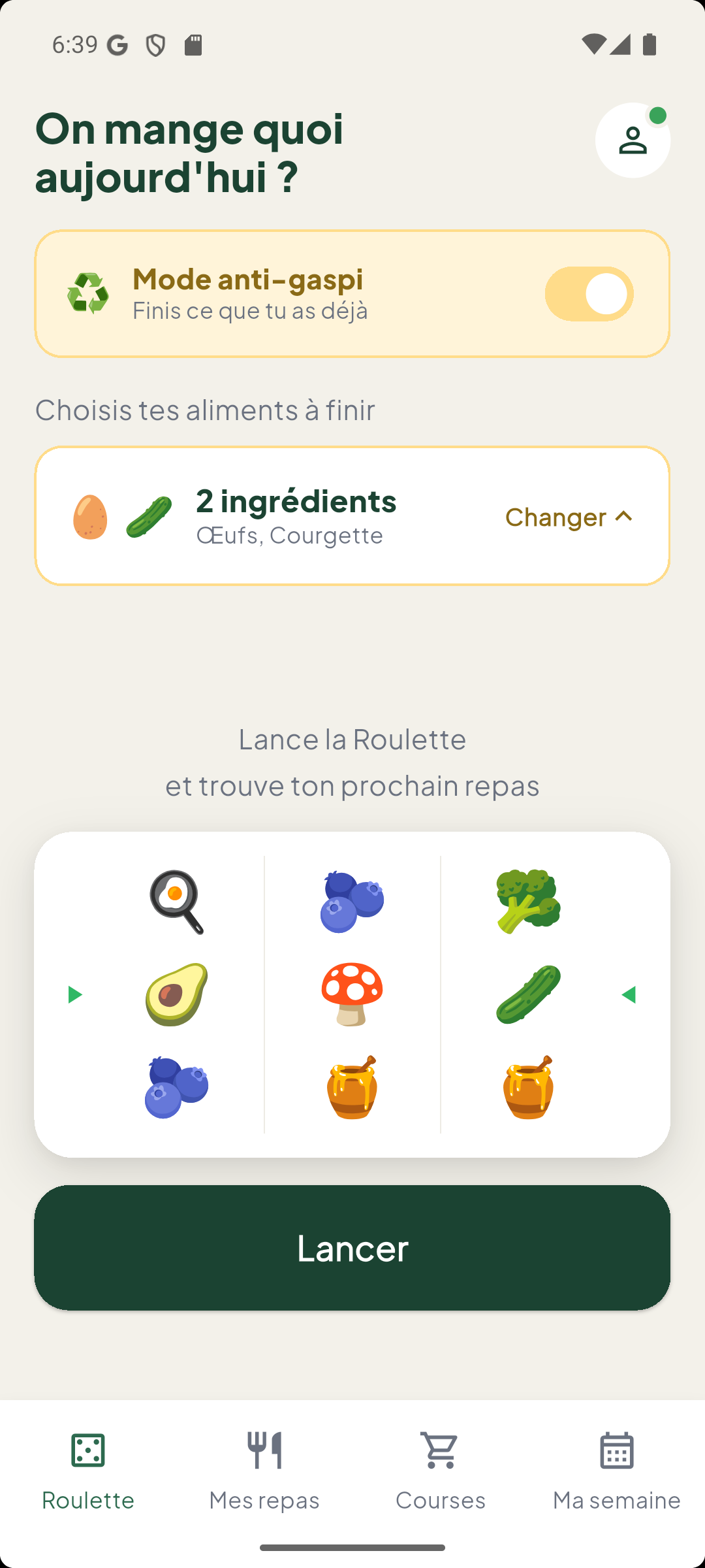 Mode anti-gaspi : sélection des aliments à finir
